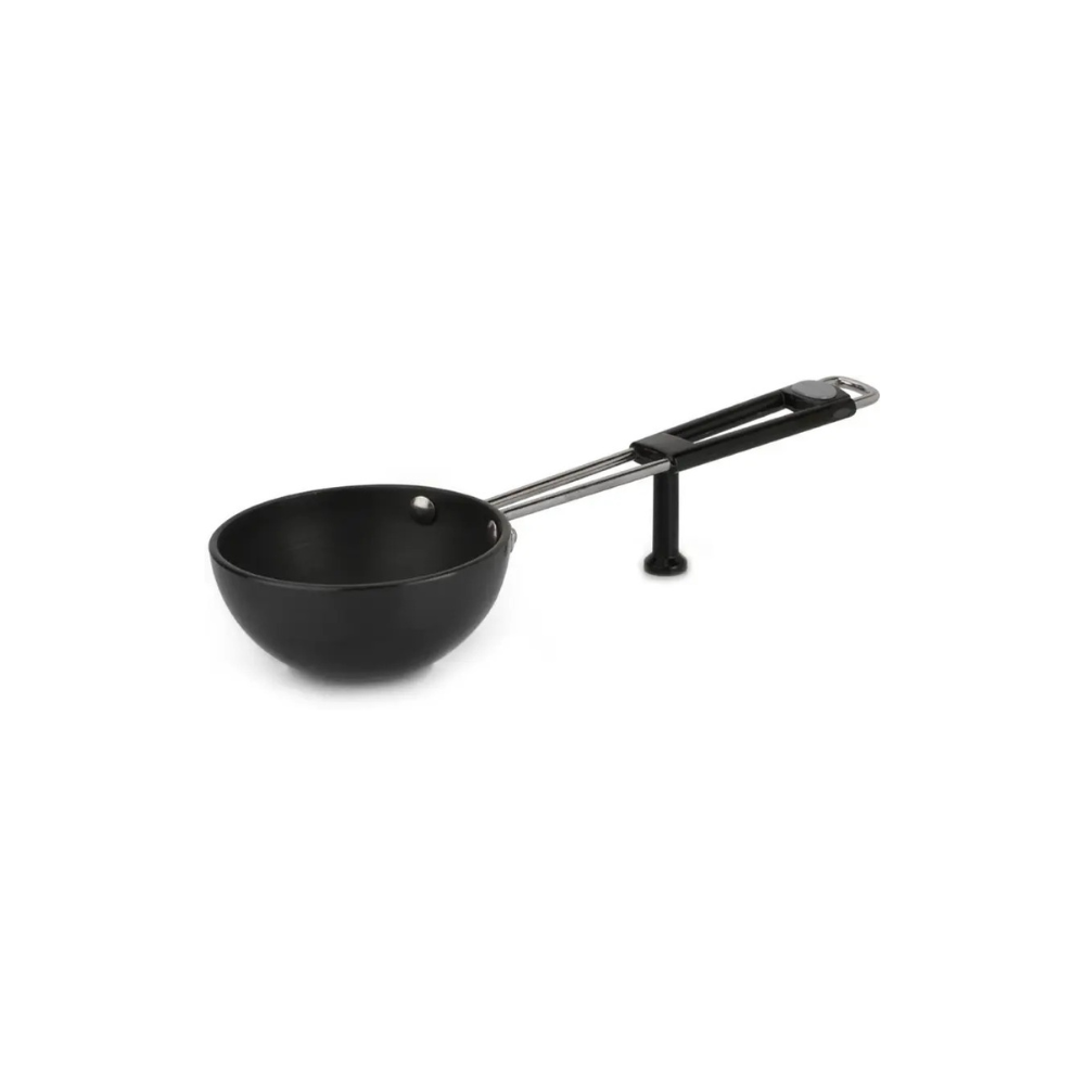 VGS MARKETINGS Fry Pan 8 cm diameter 0.2 L capacity (Hard Anodised, Non-stick)