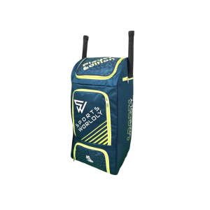 Star House Cricket Kit Bag With Soft And Smooth Material (BLACK+GREEN) (Kit Bag)
